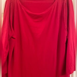 Ann Taylor Red Blouse